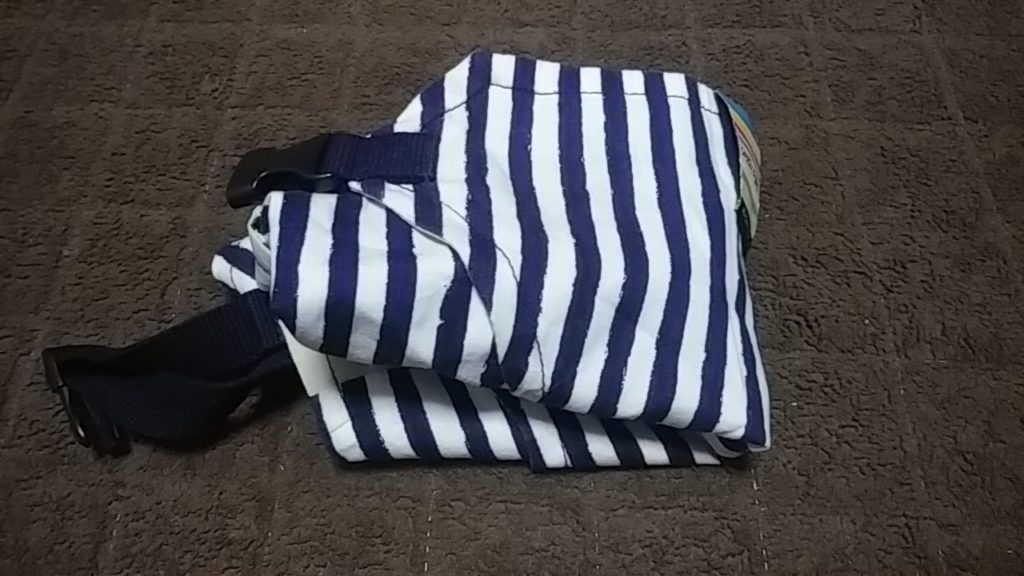 畳んだチェアベルト