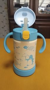 ストローマグ(水色)